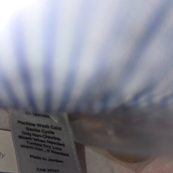 Like New Land's End light blue knit pants with pockets - Picture 3 of 3